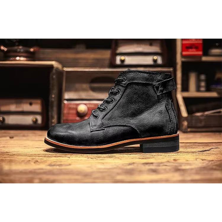 Men's Lace-Up Ankle Boots | Winter Casual Boots | Friedrich