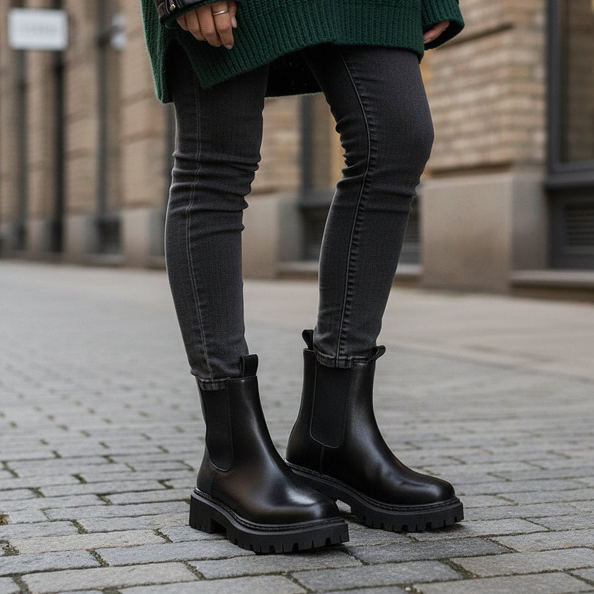 Women's Chelsea Boots | Tread Sole Winter Ankle Boots