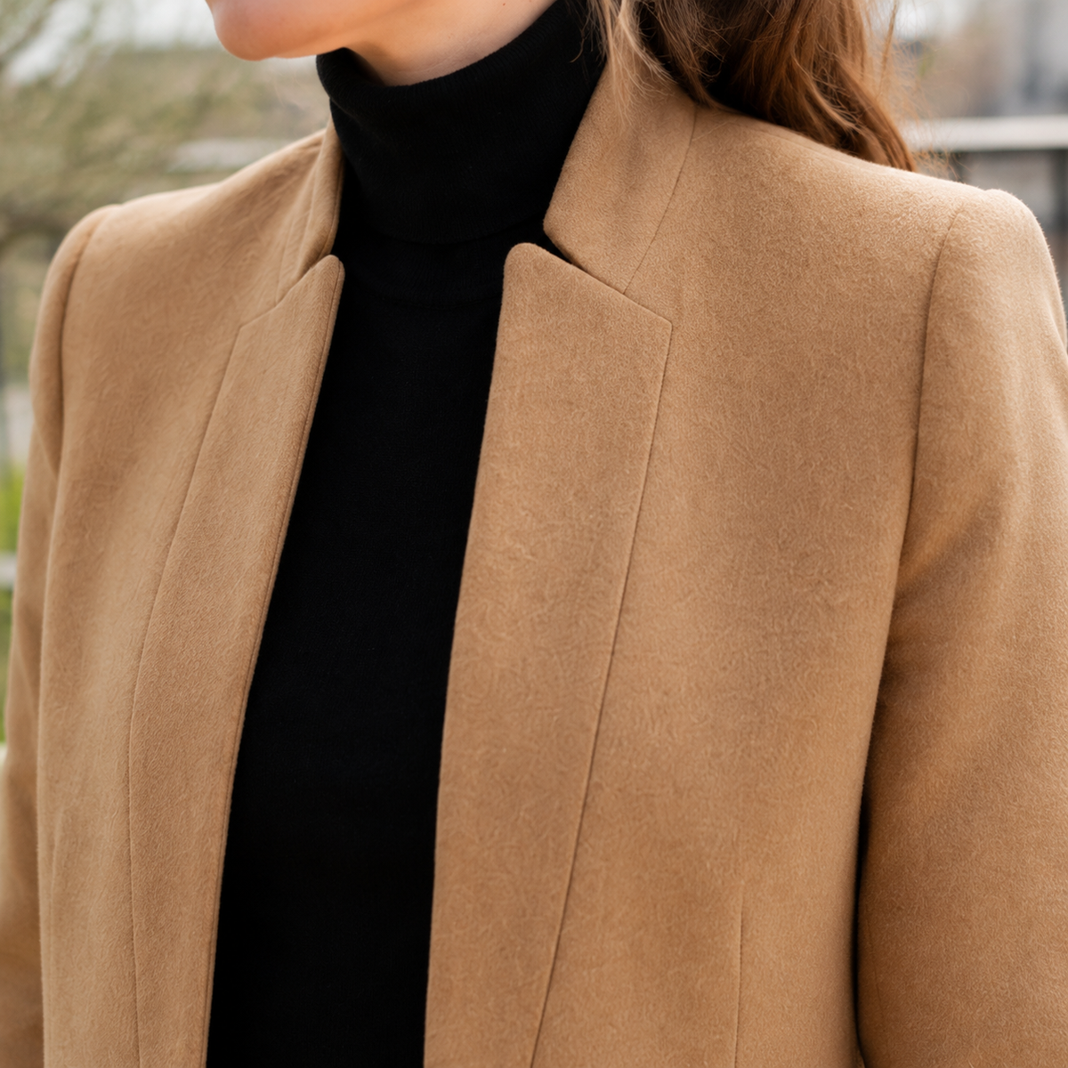 Women's Winter Coat | Mandarin Collar | Seraphina-Kate