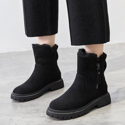 Women's Winter Ankle Boots | Waterproof Faux-Fur Lined