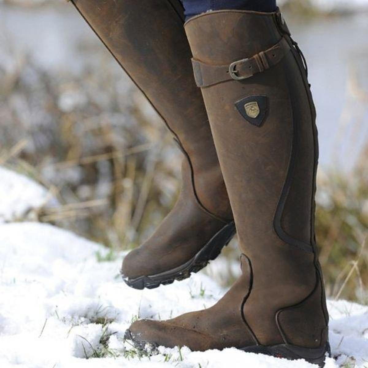 Women's Waterproof Knee High Boots | Leather Riding Boots