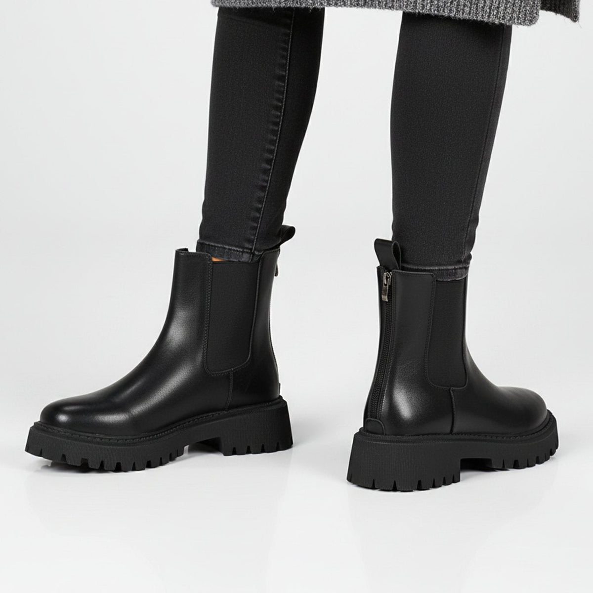 Women's Chelsea Boots | Tread Sole Winter Ankle Boots