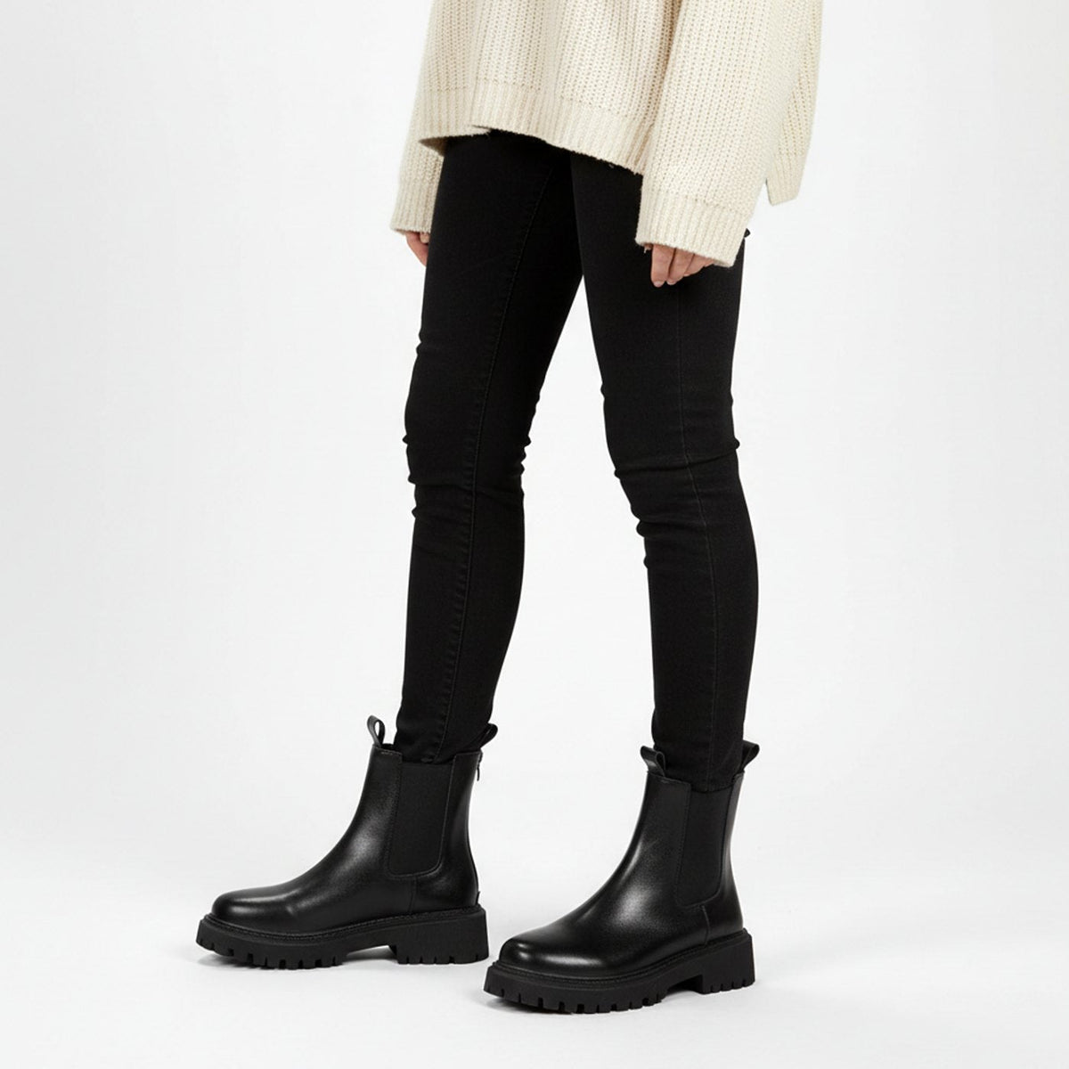 Women's Chelsea Boots | Tread Sole Winter Ankle Boots