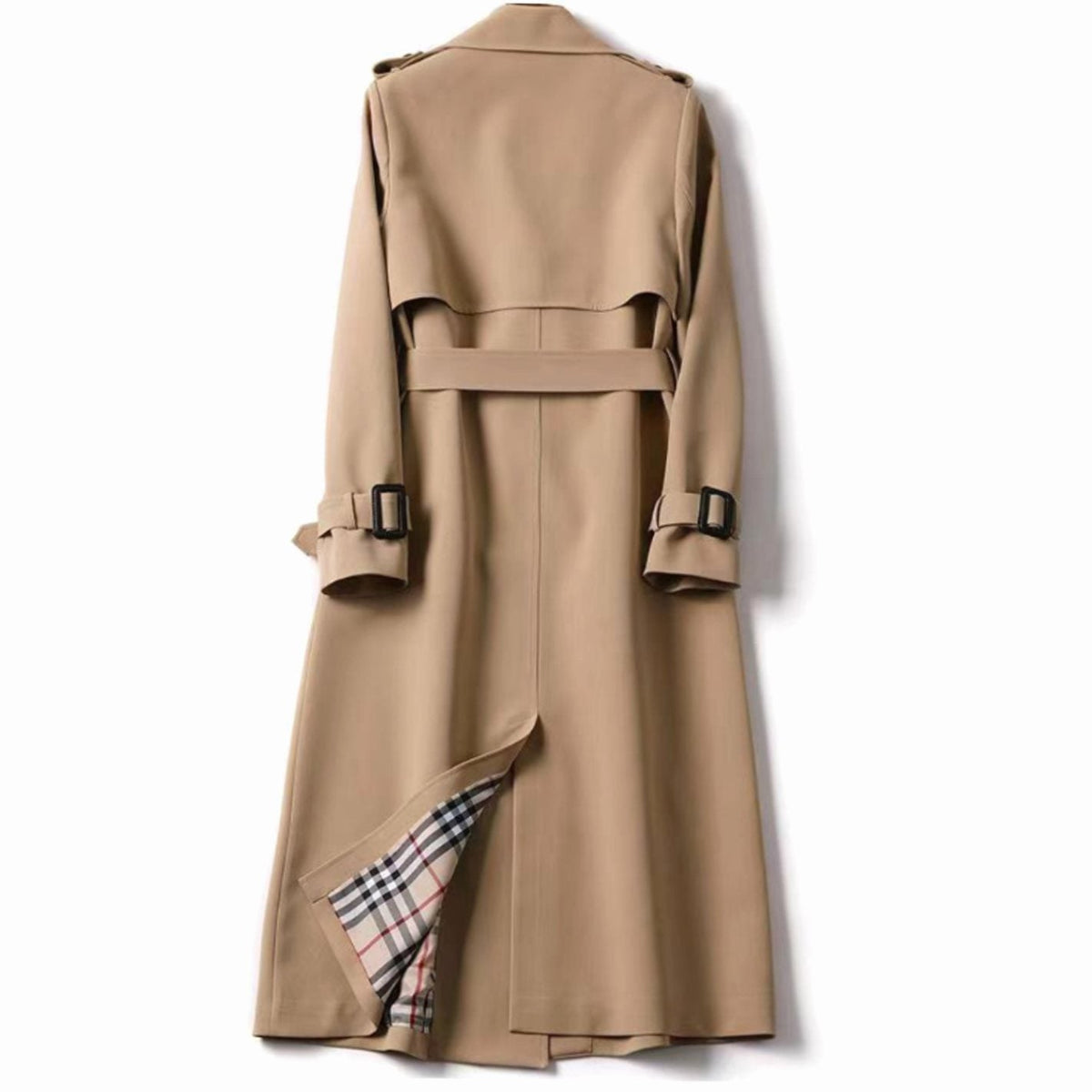 Women's Trench Coat | Double-Breasted Tailored With Belt