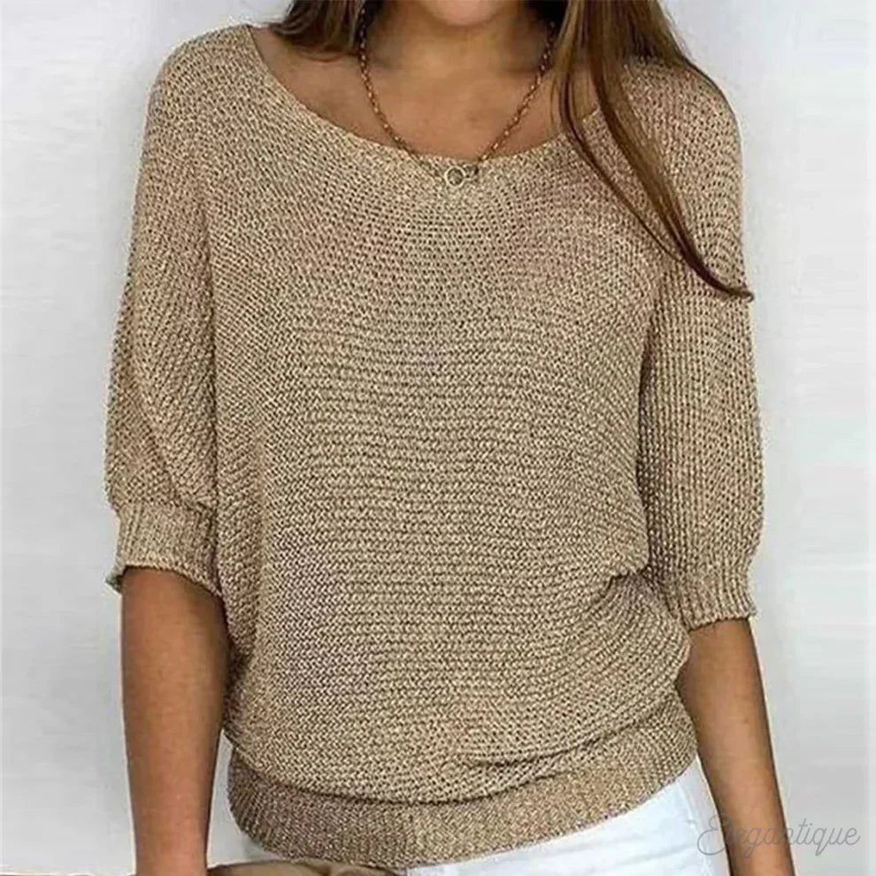 Women's Patterned Knit Jumper | Everyday Layering | Louisa