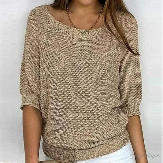 Women's Patterned Knit Jumper | Everyday Layering | Louisa
